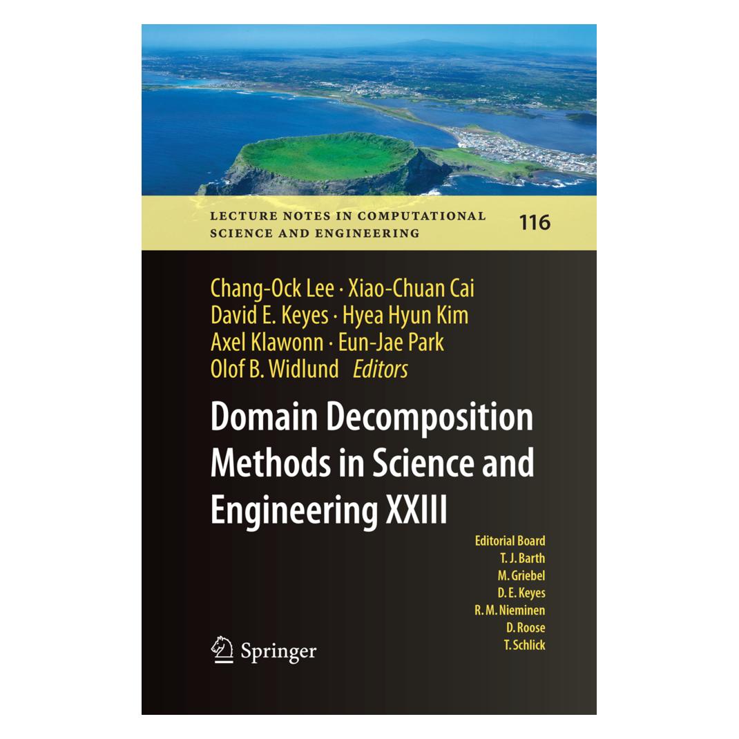 Springer Domain Decomposition Methods in Science and Engineering XXIII (Englisch, Softcover, Axel Klawonn, Chang-Ock Lee, David E Keyes, Eun-Jae Park, Hyea Hyun Kim, Olof B Widlund, Xiao-Chuan Cai) (55999838)