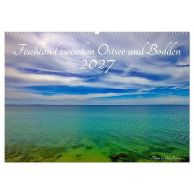 Fischland zwischen Ostsee und Bodden (Wandkalender 2027 DIN A2 quer), CALVENDO Monatskalender
