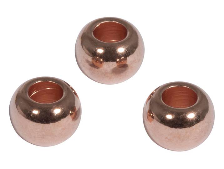 Rayher Metall-Perlen ⌀ 8 mm 5 Stück
