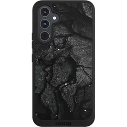 Nivocase Handyhülle für Samsung Galaxy A54 5G Hülle NIVOpure Case Schwarz Beton Stein schwarz (Samsung Galaxy A54 5G), Smartphone Hülle, Schwarz