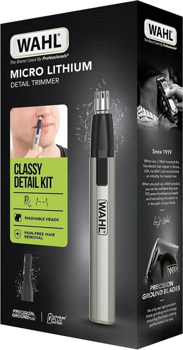 Wahl Micro Lithium Satin Silver