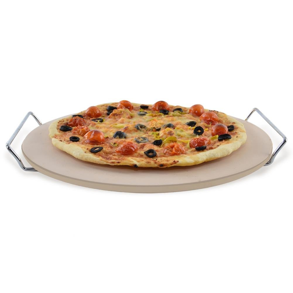 EH Excellent Houseware Orion Pizzasteen met metalen standaard