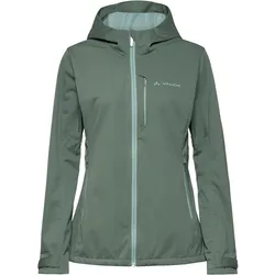 VAUDE Samera Softshelljacke Damen | Gr. 42 | grün - grün