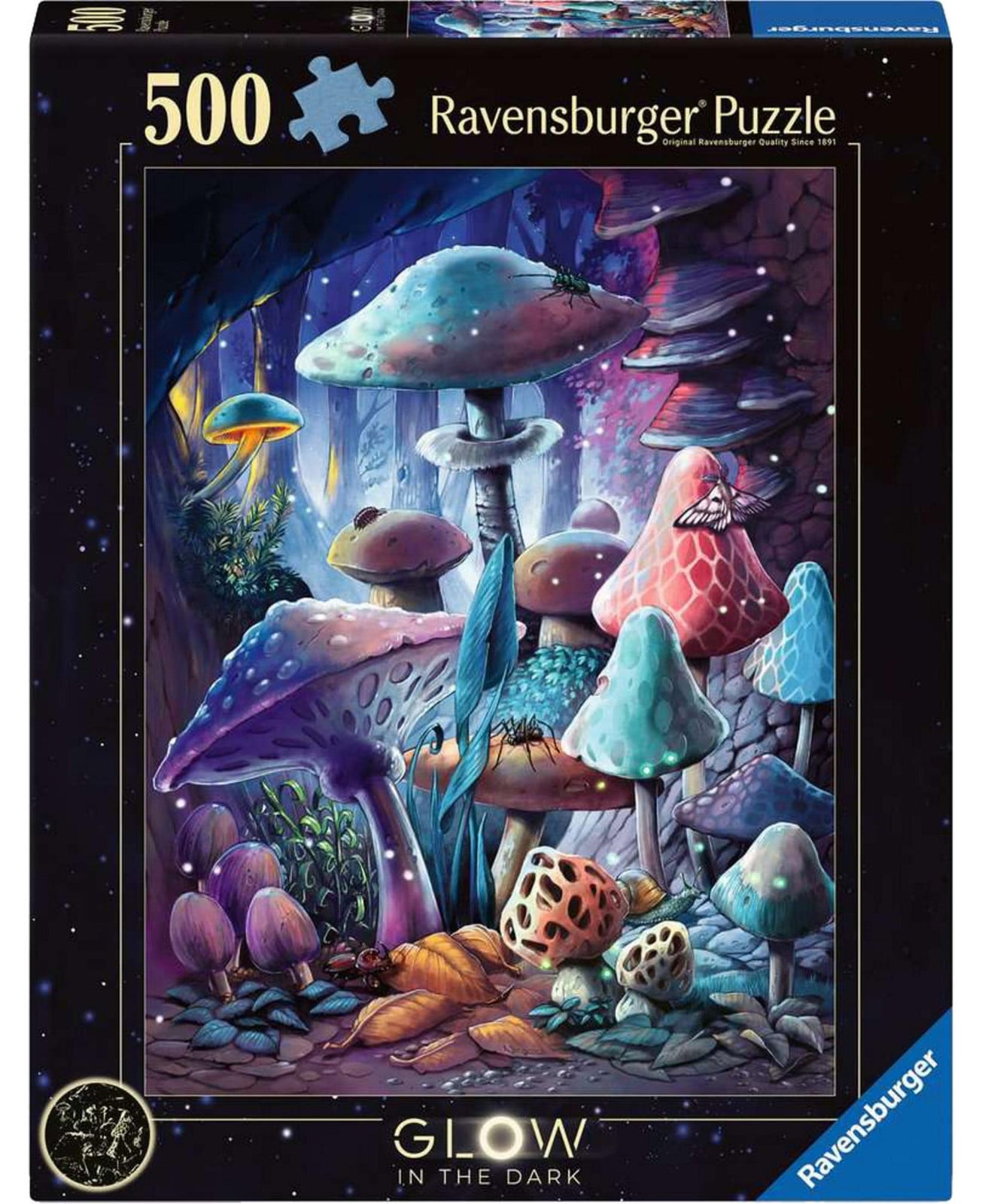 Ravensburger Puzzel Paddenstoelen in het maanlicht