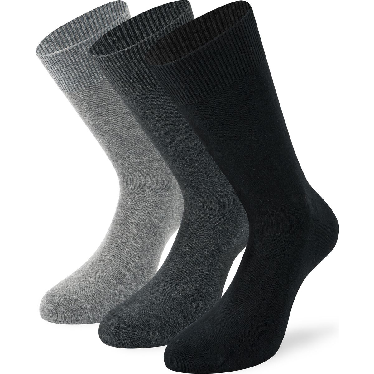 Lenz Men Basic grau/anthrazit/schwarz 39-42 501-39-42