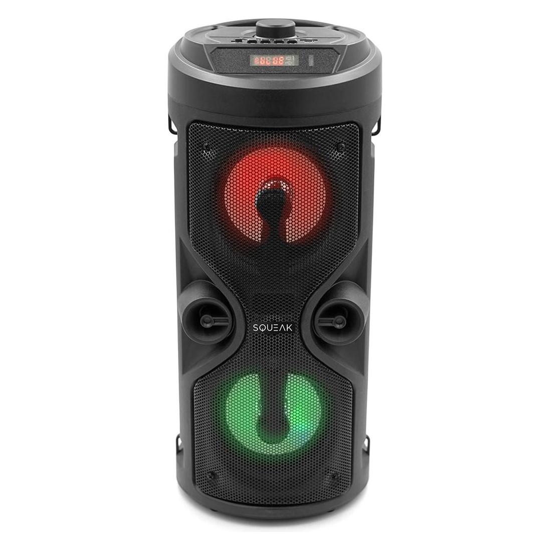 Squeak Głośnik Karaoke Harmony Bluetooth 5.0 Radio Fm Microsd Aux USB Sq1004 (8 h) (SQ1004)