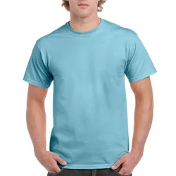 Gildan Herren Ultra Cotton T-Shirt 2000 sky XXL