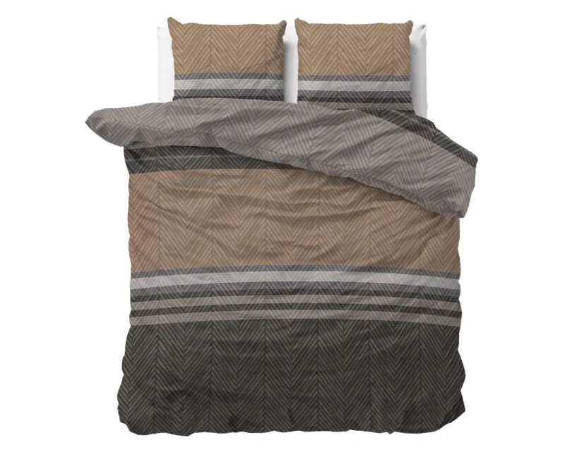 Sleeptime Ezgi Microfibre Bedovertrek Bruin 240 x 220 cm