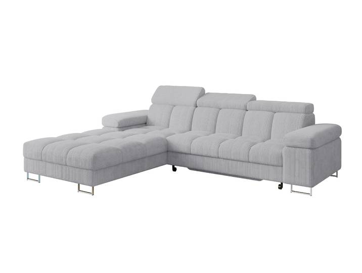 Ecksofa COMA L Grau - Poso 110