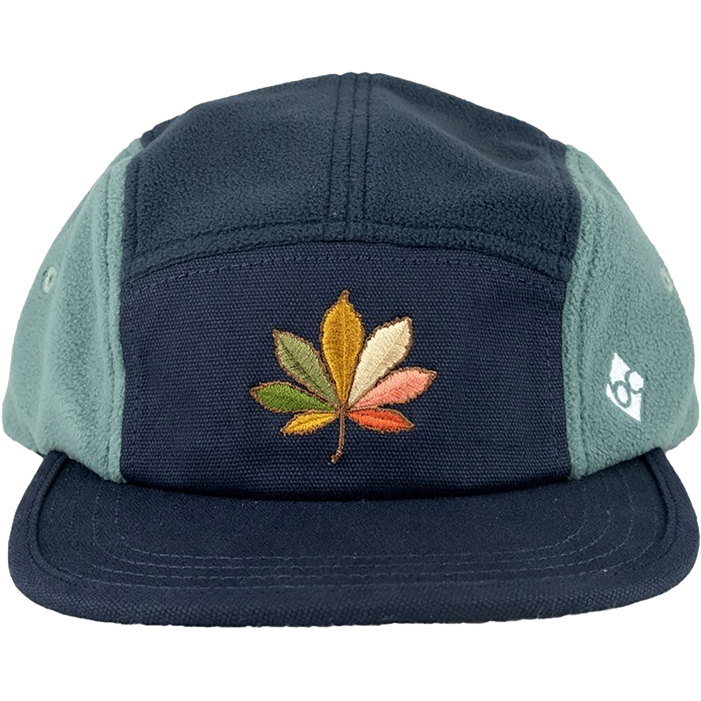Bavarian Caps Kastanienlaub 5-Panel Cap Basecaps blau Lifestyle Hautfreundlich