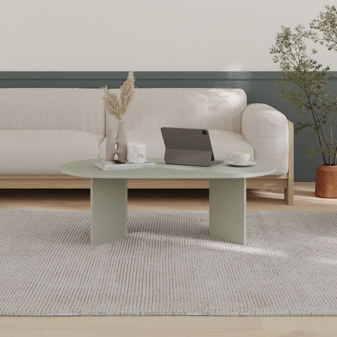 Norden Home Coffee Table Travertin 42cm H X 119cm W X 60cm D