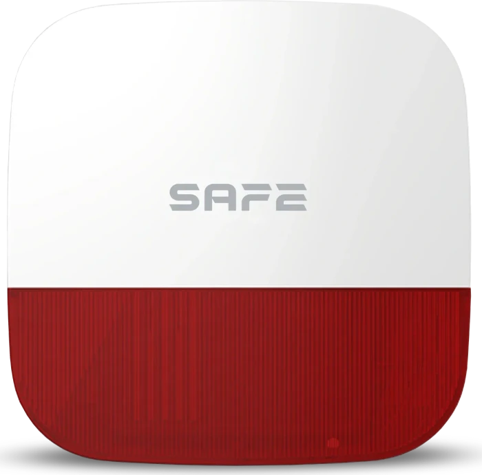 SAFE Outdoor Siren, weiß