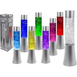 OOTB Glitter-Leuchte mit farbwechselnder LED