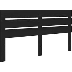 vidaXL Kopfteil Schwarz Eichen-Optik 200 cm Holzwerkstoff