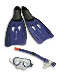 Aquatics Schnorchelset Karibik Junior - Größe 30-32 #