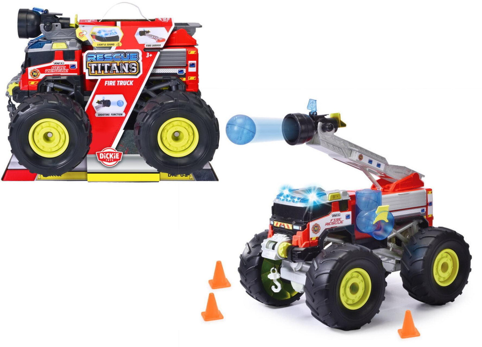 Dickie Toys Grote brandweerwagen