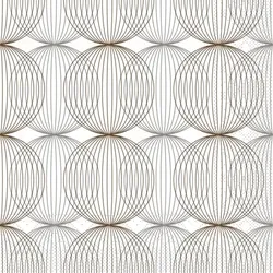 Mank Tissue Serviette Ludo in Beige Grey-Braun, 40 x 40 cm, 100 Stück - Ornamente Retro