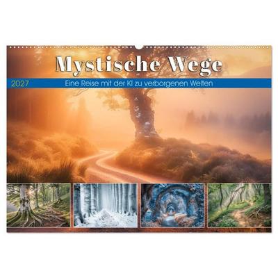 Mystische Wege (Wandkalender 2027 DIN A2 quer), CALVENDO Monatskalender