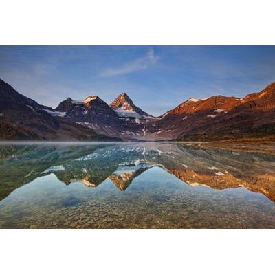 Fototapete PAPERMOON "Photo-Art YAN ZHANG, MAGOG LAKE", bunt, B:5m L:2,8m, Vlies, Tapeten