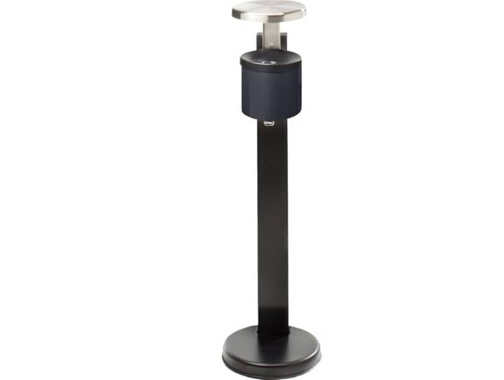 kaiserkraft Sicherheits-Standascher mit Dach Volumen 2,25 l, graphit