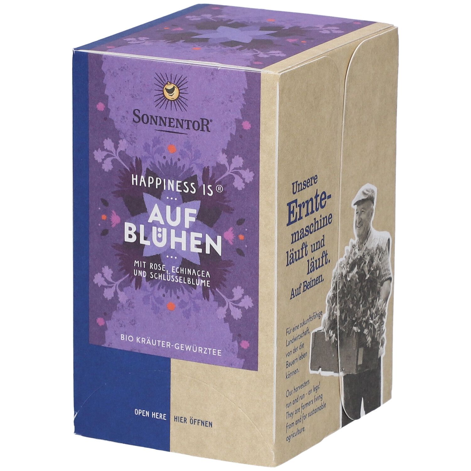 Sonnentor TEE Happiness Aufb 18 St Filterbeutel
