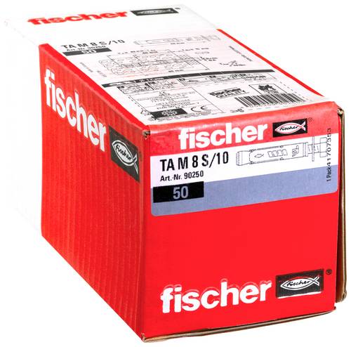 Fischer 90250 TA M8 S/10 Schwerlastanker 66mm 12mm 50St.
