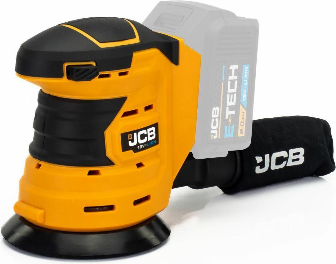 JCB Accu-excenterschuurmachine 18V 125 mm (5")
