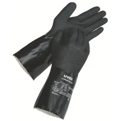 uvex u-chem 3100 Chemikalienschutzhandschuh  schwarz 11 - 6096811 - schwarz