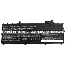 CoreParts FRU01AV430-CP (4800 mAh), Notebook Akku