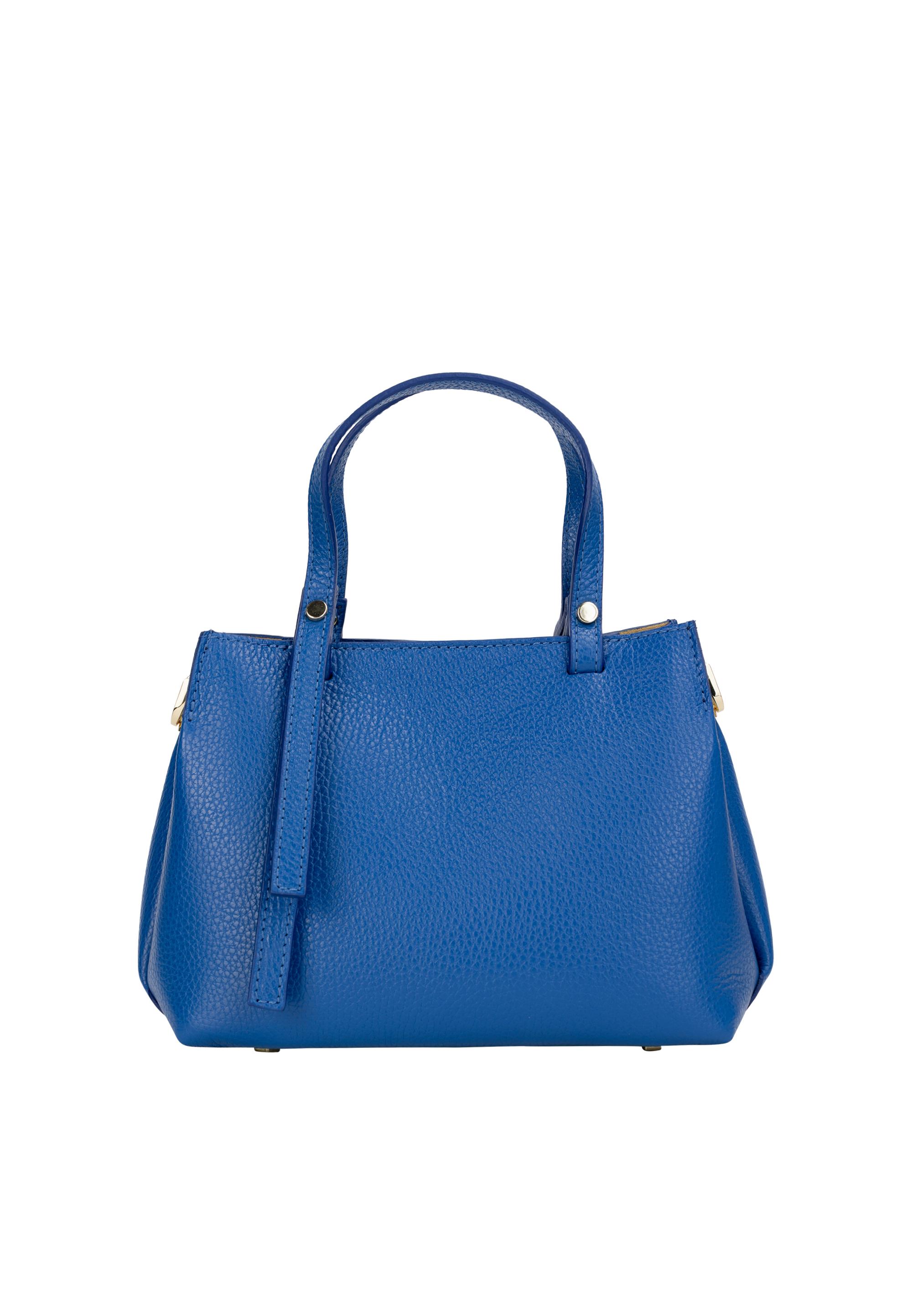 Faina Handtas Dames Azuurblauw