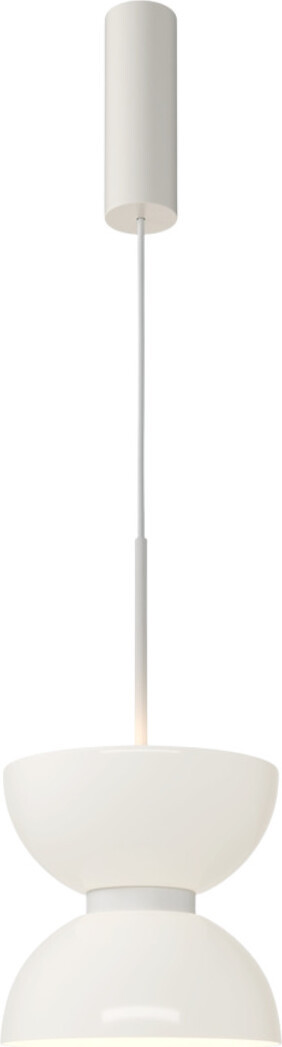 Maytoni Kyoto Moderne Witte Hanglamp met Glas, LED 11W, Warm Licht 3000K