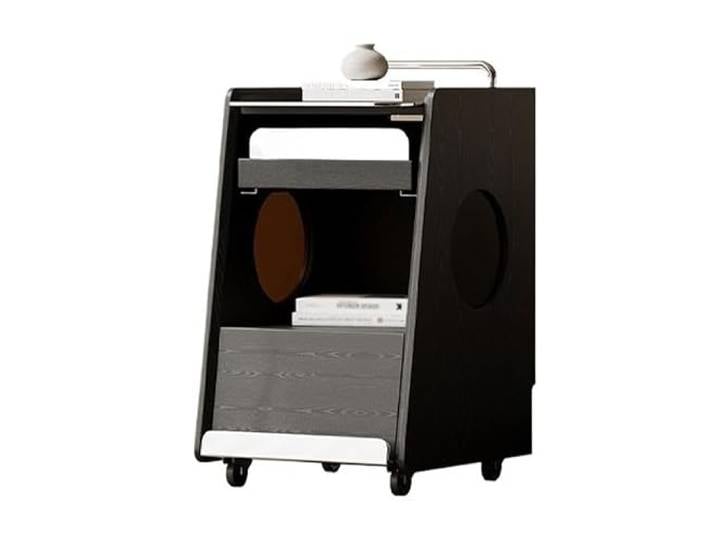 YCCHAH Sofatisch Moderner beweglicher Beistelltisch mit Rädern Wohnzimmer Home Simple Sofa Cabinet Wohnzimmer-Beistelltisch