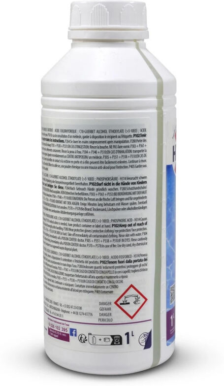 Gel nettoyant ligne d'eau piscine hth BORKLER Gel