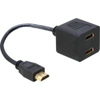 Adapter HDMI - 2x HDMI, HDMI Splitter 20 cm