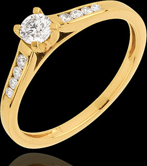 Edenly SolitÃ¤rring Altesse in Gelbgold