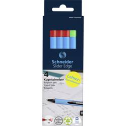 Schneider Schreibgeräte Kugelschreiber Slider Edge XB 4er Stiftebox, Lehrer-Korrekturset 152272 Kugelschreiber 4 St.