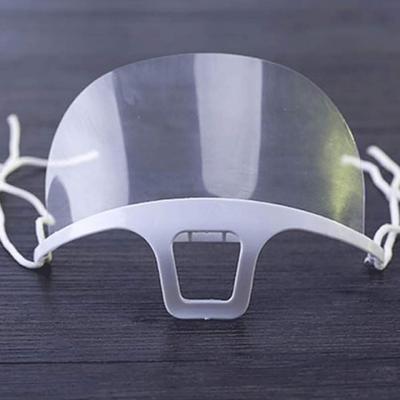 DynamicDeals Transparent Spit Guard Mask For Food Hygiene & Sneeze Protection 10 Pieces
