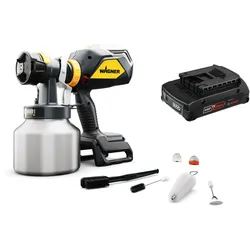 Wagner XVLP FinishControl 4000 18V Standardspray + Bosch AmpShare Akku 18V