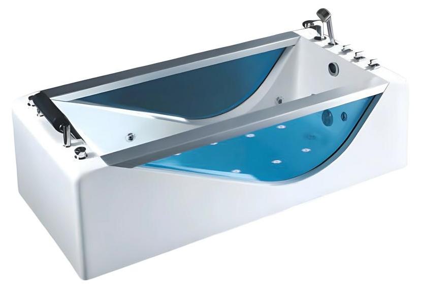 Massagebadewanne Whirlpool Badewanne Blubberbad Spa-Bad Whirlwanne 190x90 cm