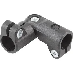 ROHRVERBINDER GELENK, FÜR RUNDROHRE, THERMOPLAST, KOMP:STAHL, A=30