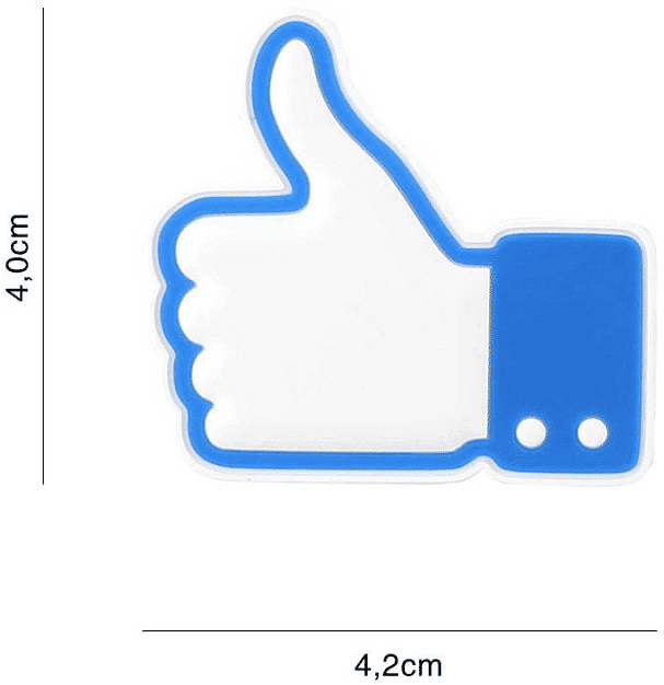 101 INC PVC Patch - Like/Don't Like