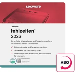Lexware Fehlzeiten 2026 ABO