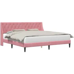 vidaXL, Bett, Modernes Bett (200 x 200 cm)