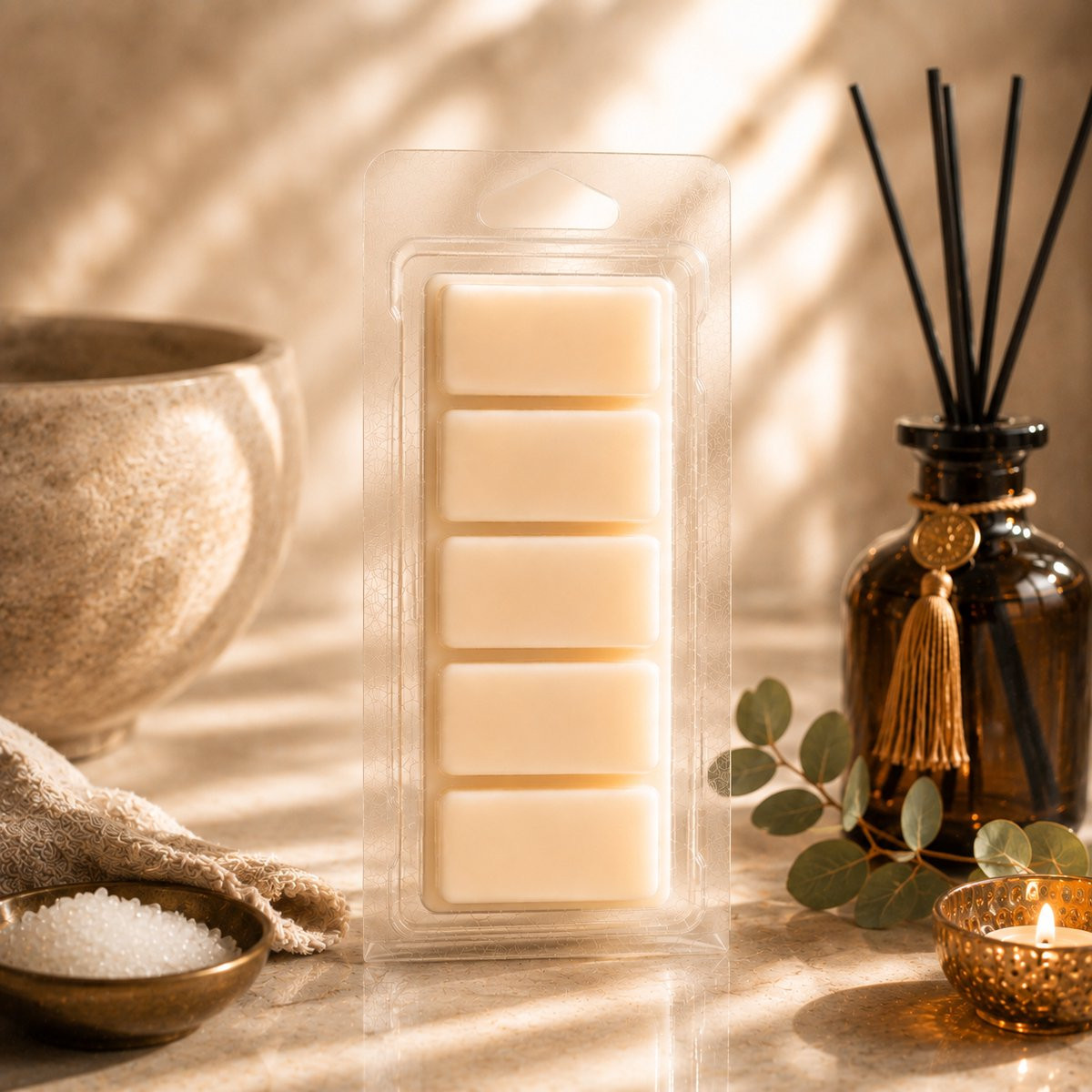 Snapbar Waxmelts Hammam - Good Habits - 55 gram - 100% Sojawas - Wellnessgeur