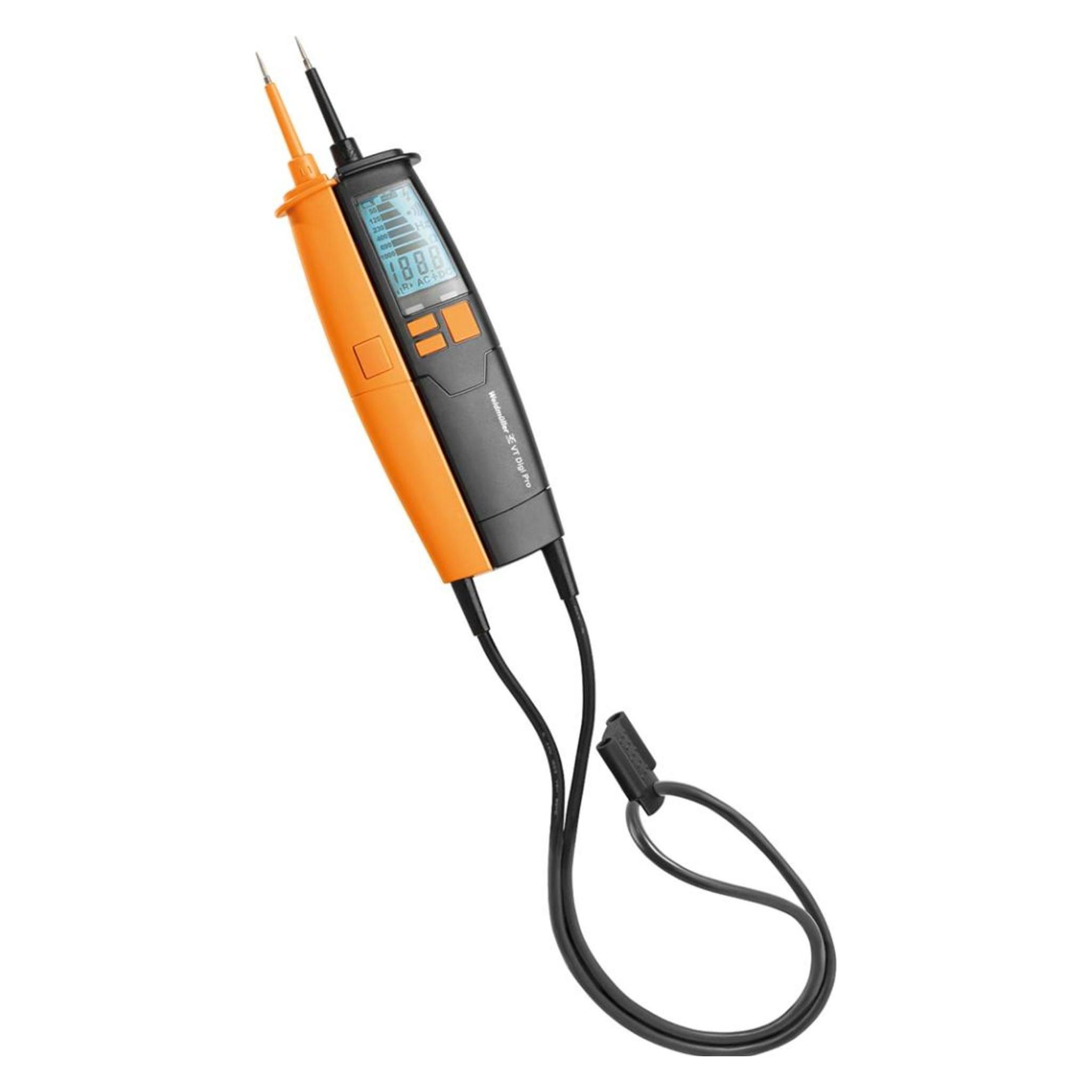 Weidmüller Zweipoliger Spannungsprüfer DI (CAT III 1000V, CAT IV 600V, Spannungsprüfer) (9918870000)