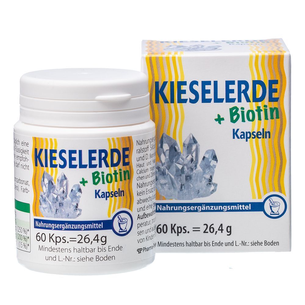 Kieselerde+Biotin Kapseln 60 St