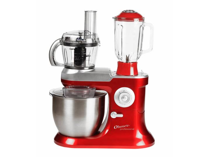 Ohmex SMX-6100/BLX Küchenmaschine rot