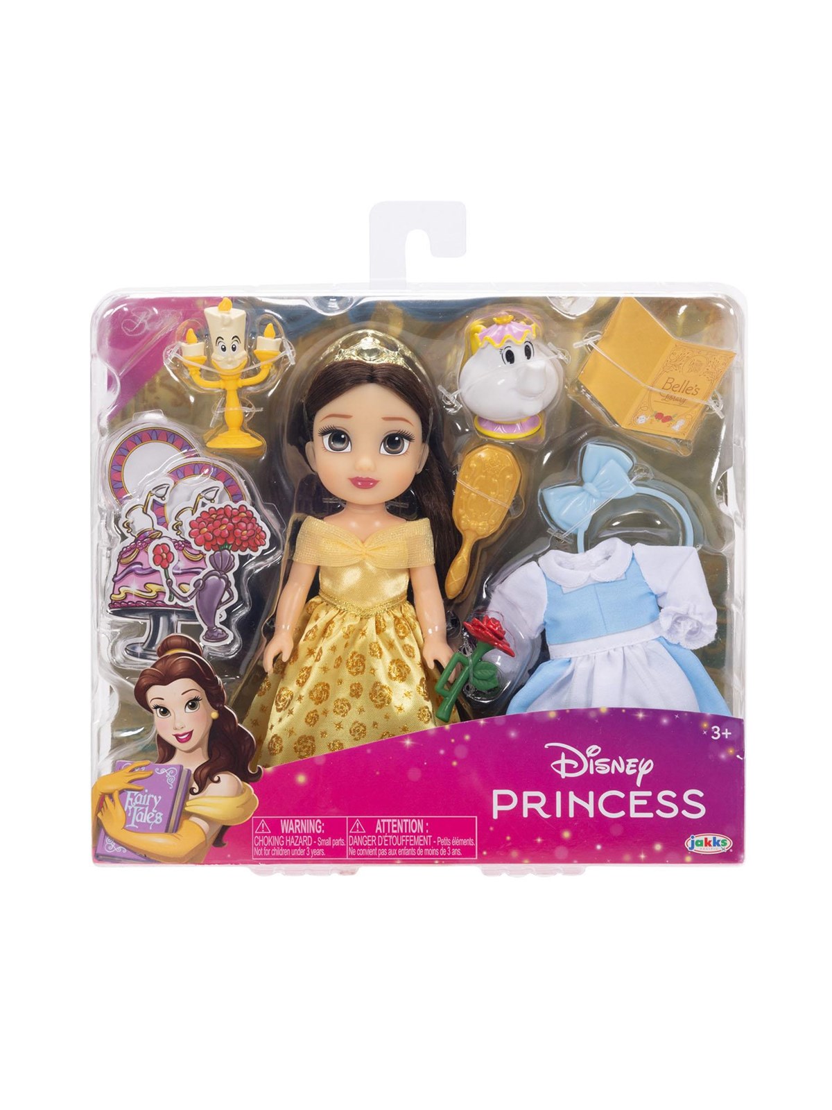 Disney Princess 6" Petite Doll W/ Extra Fashion Belle