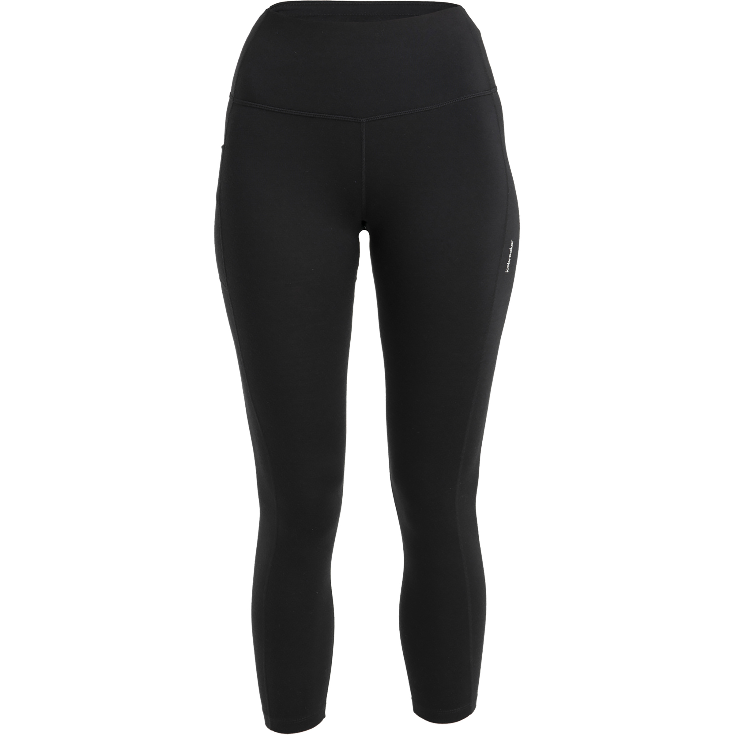 Icebreaker Fastray II 25" Tights Damen Laufhose schwarz Größe XL Yoga | Training & Fitness | Laufen Hautfreundlich Merinowolle