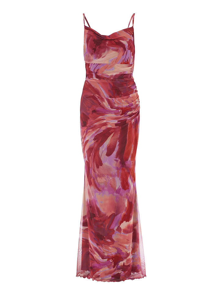 SWING Kleid in Rot - 38